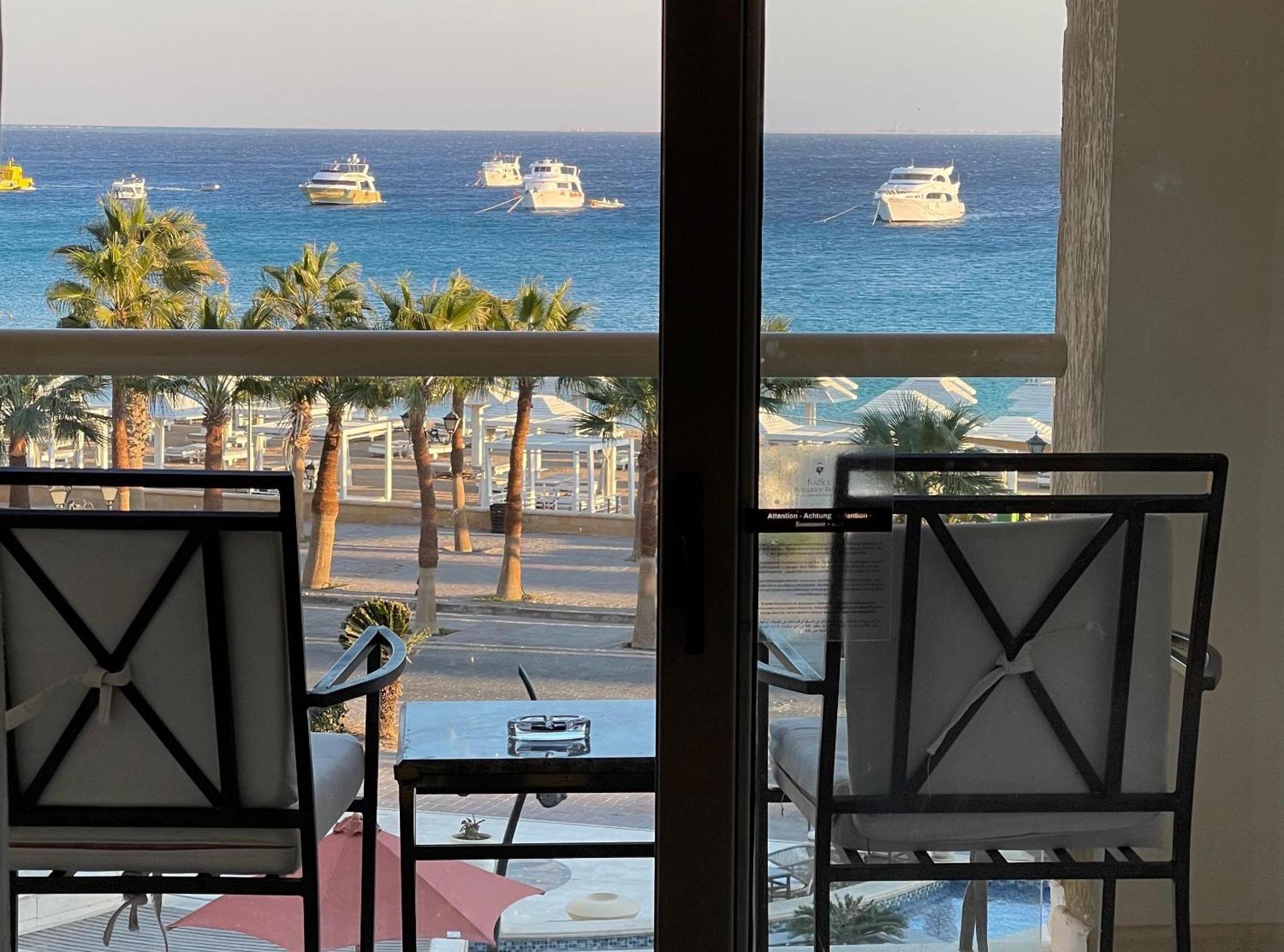 Kaisol Romance Resort Sahl Hasheesh - Adults Only ฮูร์กาดา ภายนอก รูปภาพ View from a hotel room